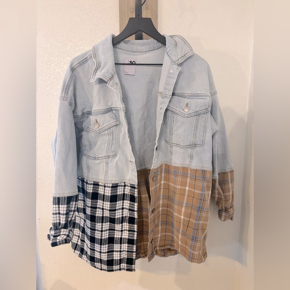 SO Light Blue Denim Jacket